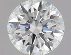 Diamante Naturale Taglio Brillante 0.5ct 3EX G VS1 - GIA - 5.08x5.04x3.12mm