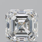 Diamante Naturale Taglio Asscher 1.5ct EX/EX I VVS2 - GIA - 6.18x6.17x4.24mm