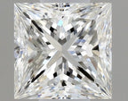 Diamante Naturale Taglio Princess 0.4ct VG/EX H VVS2 - GIA - 4.07x4.0x3.01mm