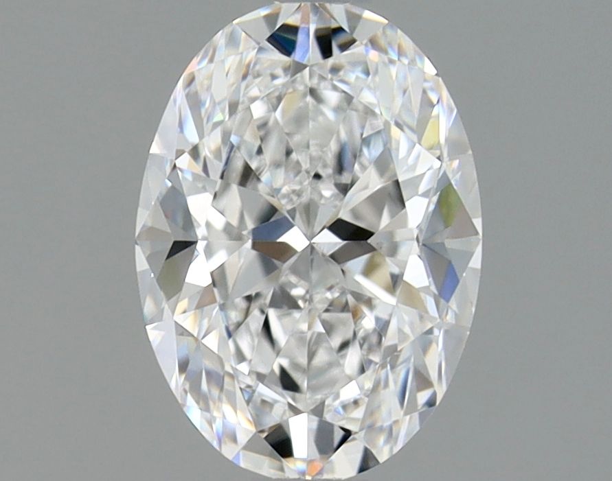Diamante Naturale Taglio Ovale 0.9ct EX/VG D VS1 - GIA - 7.42x5.28x3.42mm
