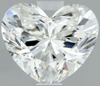 Diamante Naturale Taglio Cuore 0.5ct EX/EX H VVS1 - IGI - 4.62x5.44x3.29mm