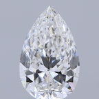 Diamante Naturale Taglio Goccia 0.66ct EX/EX E VVS2 - GIA - 7.62x4.79x2.97mm