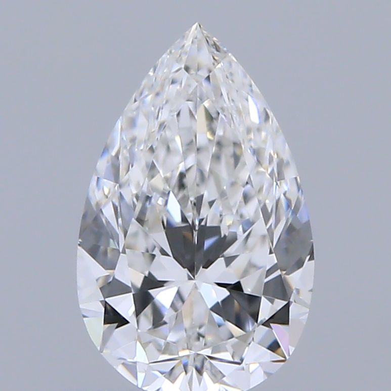 Diamante Naturale Taglio Goccia 0.66ct EX/EX E VVS2 - GIA - 7.62x4.79x2.97mm