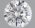 Diamante Taglio Brillante 0.23ct EX/EX/VG D VVS2 - GIA - 3.94x3.92x2.44mm
