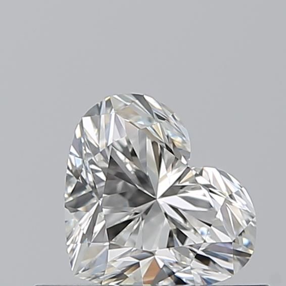 Diamante Naturale Taglio Cuore 0.5ct VG/EX I IF - GIA - 4.67x5.56x3.42mm
