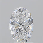 Diamante Naturale Taglio Ovale 1.3ct EX/EX D VVS2 - GIA - 8.75x5.8x3.81mm