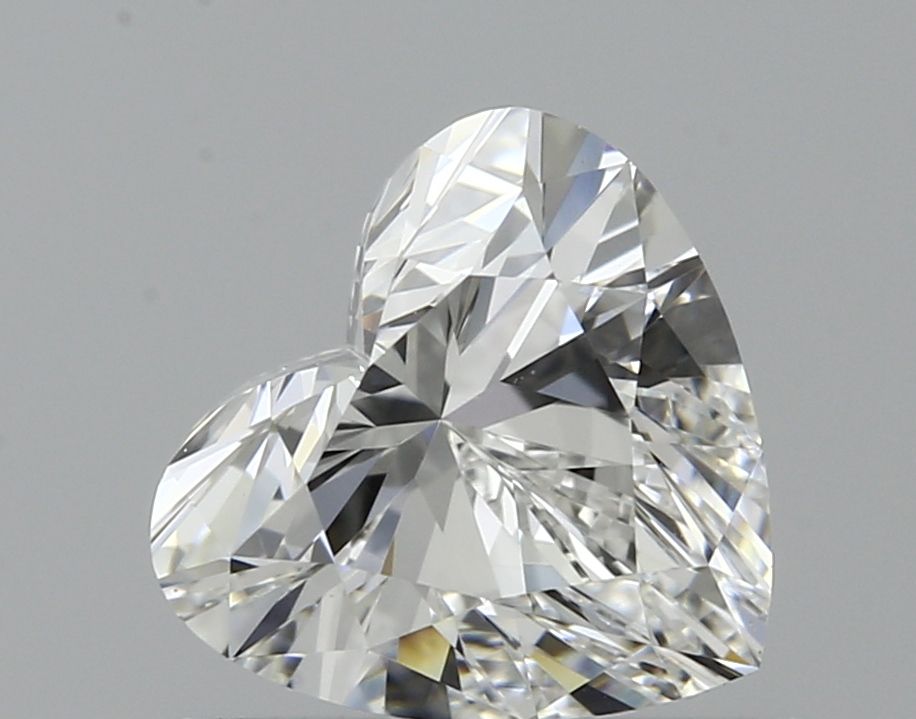 Diamante Naturale Taglio Cuore 0.7ct VG/EX F VVS2 - GIA - 5.43x5.85x3.67mm