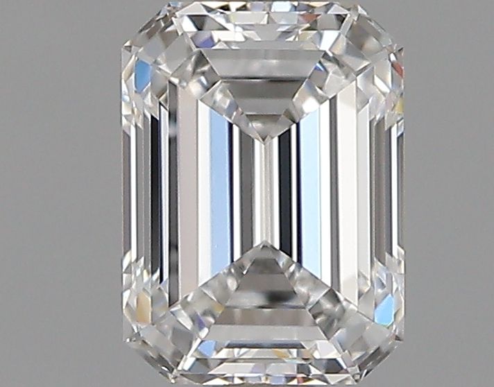 Diamante Naturale Taglio Smeraldo 0.71ct EX/EX E VS2 - GIA - 5.93x4.37x2.91mm