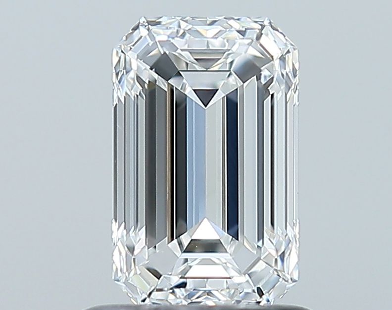 Diamante Naturale Taglio Smeraldo 1ct EX/VG E VS1 - GIA - 7.12x4.49x3.14mm