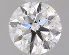 Diamante Naturale Taglio Brillante 0.6ct 3EX H IF - GIA - 5.34x5.37x3.36mm