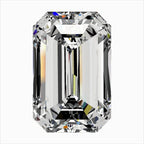 Diamante Naturale Taglio Smeraldo 0.4ct EX/EX F VVS2 - IGI - 5.35x3.46x2.27mm
