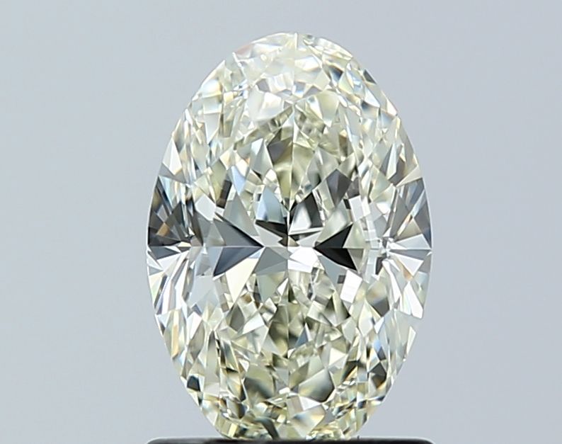 Diamante Naturale Taglio Ovale 1.2ct EX/EX J VVS1 - IGI - 8.64x5.75x3.55mm