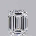 Diamante Naturale Taglio Smeraldo 0.5ct VG/EX E VVS2 - GIA - 5.52x3.93x2.5mm