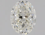 Diamante Naturale Taglio Ovale 0.7ct VG/EX J VS1 - GIA - 6.56x4.92x3.21mm