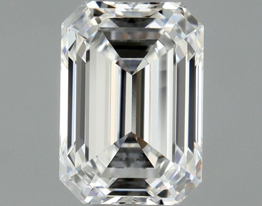Diamante Naturale Taglio Smeraldo 0.45ct VG/VG F VVS1 - GIA - 5.08x3.58x2.45mm