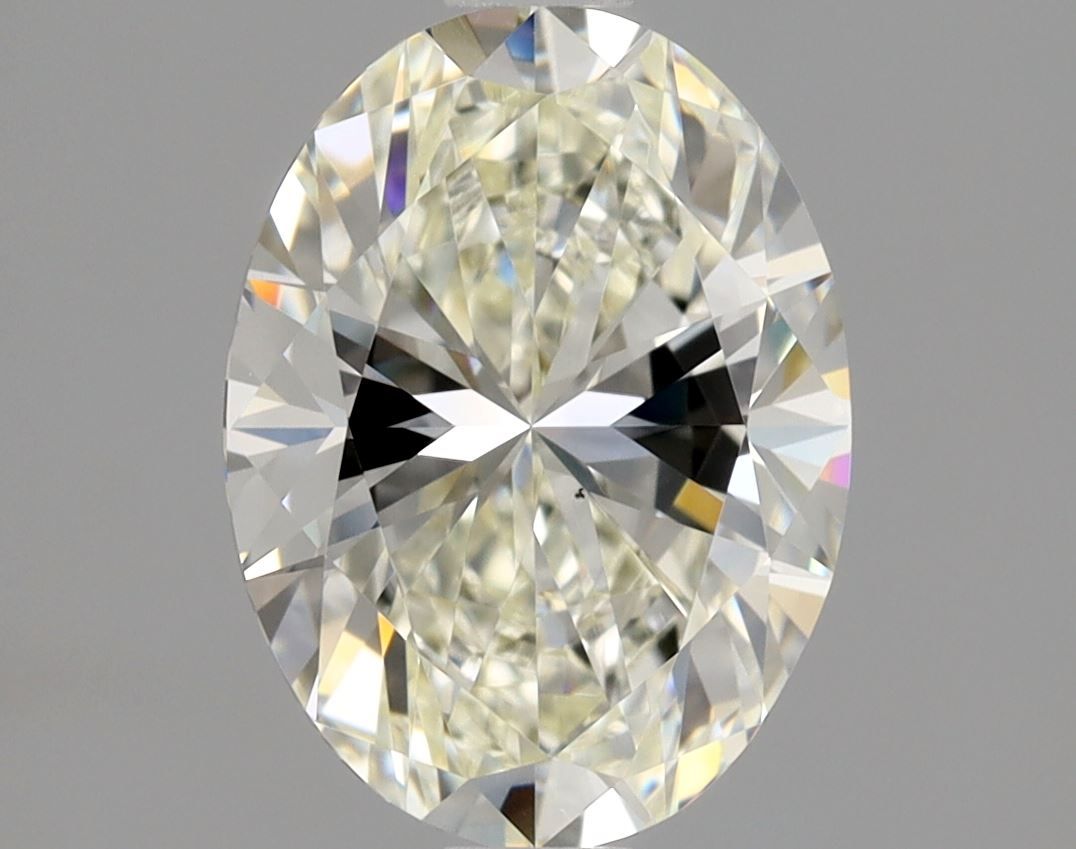 Diamante Naturale Taglio Ovale 1.5ct VG/EX J VS2 - GIA - 8.75x6.49x4.2mm