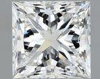 Diamante Naturale Taglio Princess 1ct VG/EX F VS2 - GIA - 5.44x5.35x3.92mm