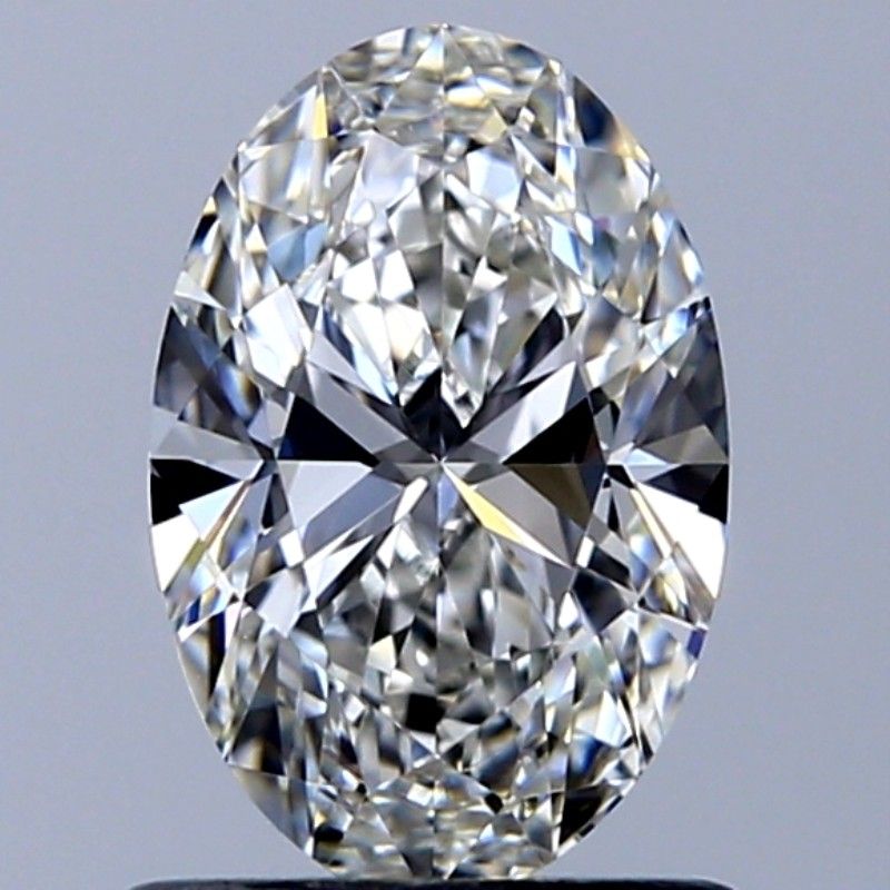 Diamante Naturale Taglio Ovale 0.9ct EX/EX G VS2 - GIA - 8.1x5.34x3.27mm