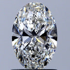 Diamante Naturale Taglio Ovale 0.9ct EX/EX G VS2 - GIA - 8.1x5.34x3.27mm
