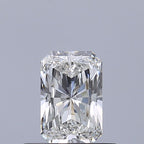 Diamante Naturale Taglio Radiant 0.46ct VG/EX F IF - GIA - 5.66x3.73x2.48mm