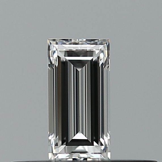 Diamante Naturale Taglio Baguette 0.24ct EX/EX F IF - GIA - 5.03x2.49x1.87mm