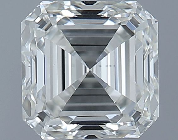 Diamante Naturale Taglio Asscher 0.53ct EX/EX I VS1 - GIA - 4.48x4.42x2.96mm
