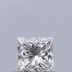 Diamante Naturale Taglio Princess 0.4ct EX/EX F IF - IGI - 4.09x4.08x2.96mm