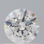 Diamante Naturale Taglio Brillante 0.56ct 3EX F VS1 - GIA - 5.25x5.28x3.29mm