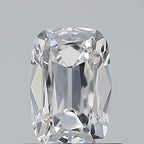 Diamante Naturale Taglio Old Miner 0.72ct EX/EX E VVS1 - GIA - 6.55x4.44x2.94mm