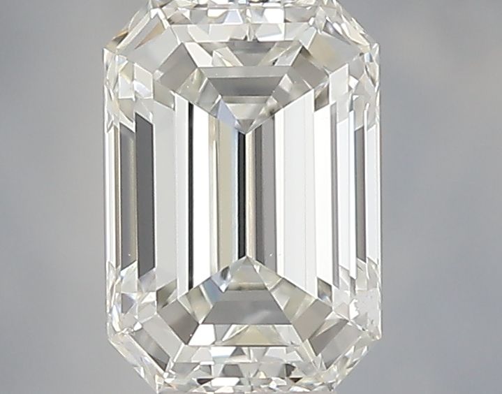 Diamante Naturale Taglio Smeraldo 0.68ct EX/VG G VS2 - IGI - 6.12x4.2x2.85mm