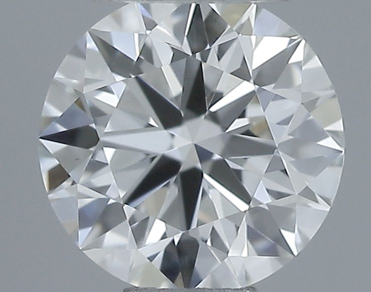 Diamante Naturale Taglio Brillante 0.53ct 3EX F VVS2 - IGI - 5.15x5.21x3.18mm