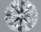 Diamante Naturale Taglio Brillante 0.53ct 3EX F VVS2 - IGI - 5.15x5.21x3.18mm