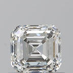 Diamante Naturale Taglio Asscher 0.8ct VG/EX H VVS2 - GIA - 5.04x4.91x3.36mm