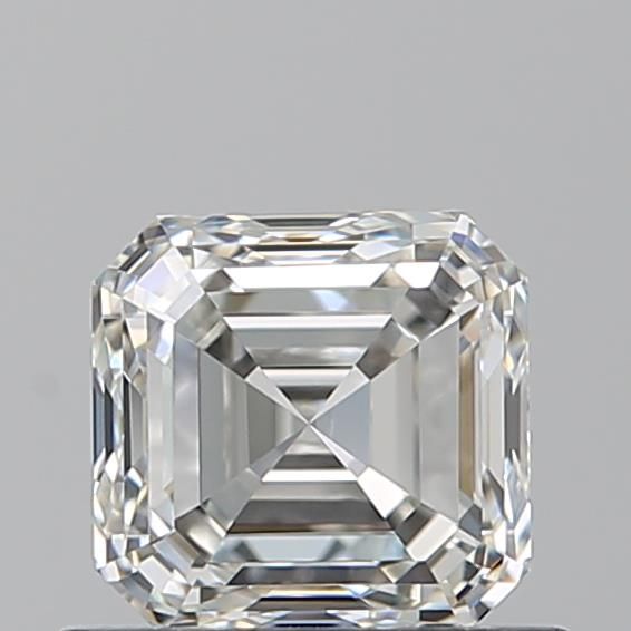Diamante Naturale Taglio Asscher 0.8ct VG/EX H VVS2 - GIA - 5.04x4.91x3.36mm