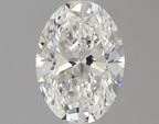 Diamante Naturale Taglio Ovale 1ct VG/EX H VVS2 - GIA - 7.7x5.44x3.52mm