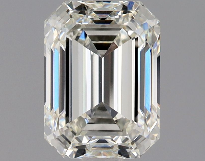 Diamante Naturale Taglio Smeraldo 1.5ct EX/VG J VVS2 - GIA - 7.44x5.44x3.79mm
