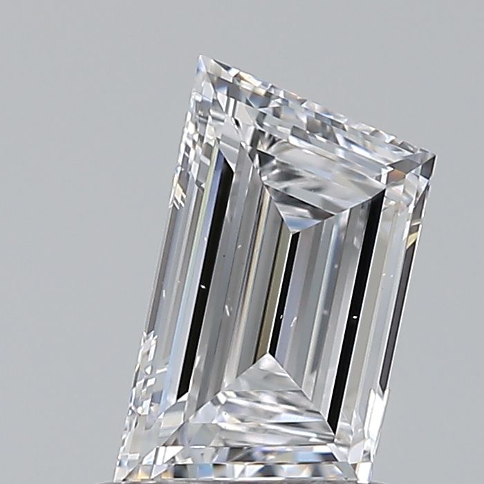 Diamante Naturale Taglio Trapezio 0.7ct EX/EX D VS2 - GIA - 4.28x7.6x2.45mm