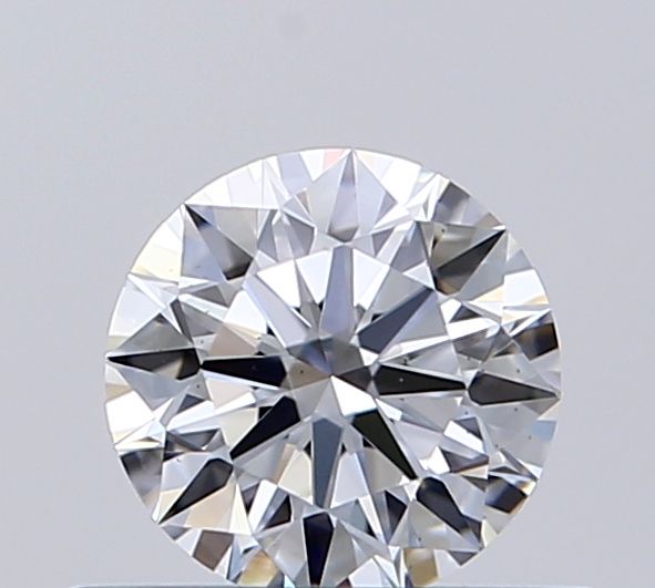 Diamante Naturale Taglio Brillante 0.5ct 3EX D VS2 - GIA - 5.07x5.1x3.12mm