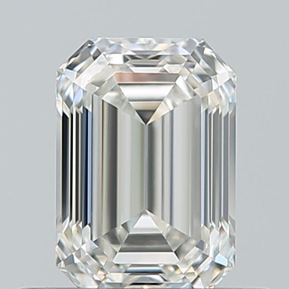 Diamante Naturale Taglio Smeraldo 0.7ct EX/EX G VVS1 - IGI - 6.05x4.18x2.83mm