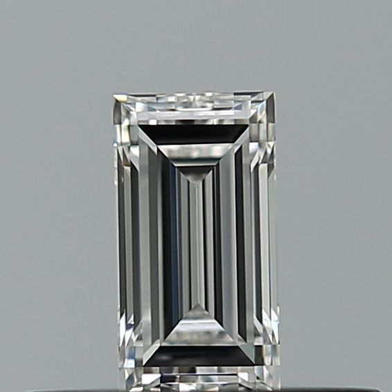 Diamante Naturale Taglio Baguette 0.26ct EX/EX F IF - GIA - 5.02x2.65x1.93mm