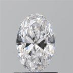 Diamante Naturale Taglio Ovale 0.8ct VG/EX D VVS2 - GIA - 7.9x5.07x3.05mm