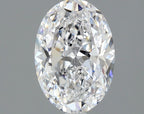Diamante Naturale Taglio Ovale 1ct EX/EX D VS1 - GIA - 7.9x5.54x3.46mm