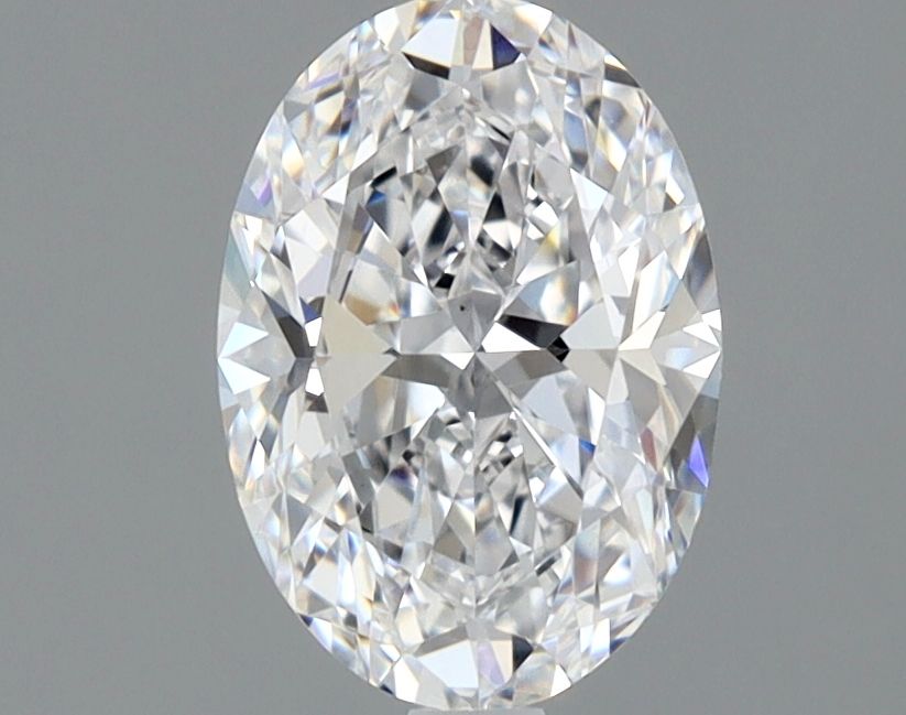 Diamante Naturale Taglio Ovale 1ct EX/EX D VS1 - GIA - 7.9x5.54x3.46mm