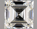 Diamante Taglio Radiant Quadrato 1.03ct VG/EX I IF - GIA - 5.36x5.3x3.7mm