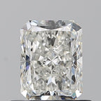 Diamante Naturale Taglio Radiant 0.74ct EX/EX H VVS1 - GIA - 5.82x4.46x3.11mm