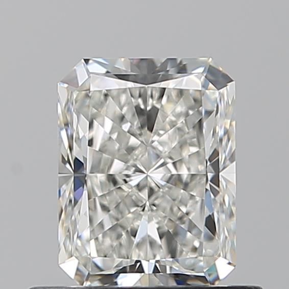 Diamante Naturale Taglio Radiant 0.74ct EX/EX H VVS1 - GIA - 5.82x4.46x3.11mm