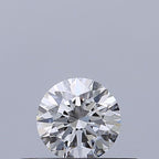 Diamante Naturale Taglio Brillante 0.27ct EX/EX/VG D IF - GIA - 4.13x4.15x2.57mm