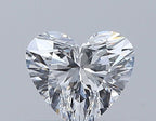 Diamante Naturale Taglio Cuore 0.32ct VG/EX D VS1 - GIA - 4.36x4.81x2.77mm