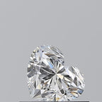Diamante Naturale Taglio Cuore 0.51ct EX/EX E VVS1 - GIA - 4.57x5.45x3.46mm