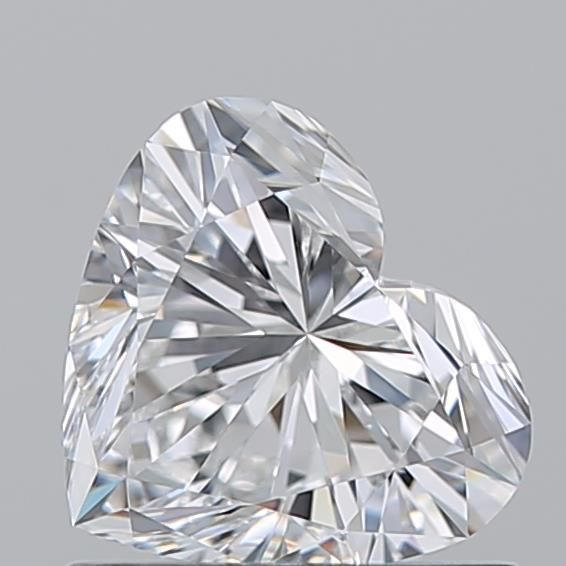 Diamante Naturale Taglio Cuore 0.9ct EX/EX D VVS1 - GIA - 5.81x6.66x3.99mm
